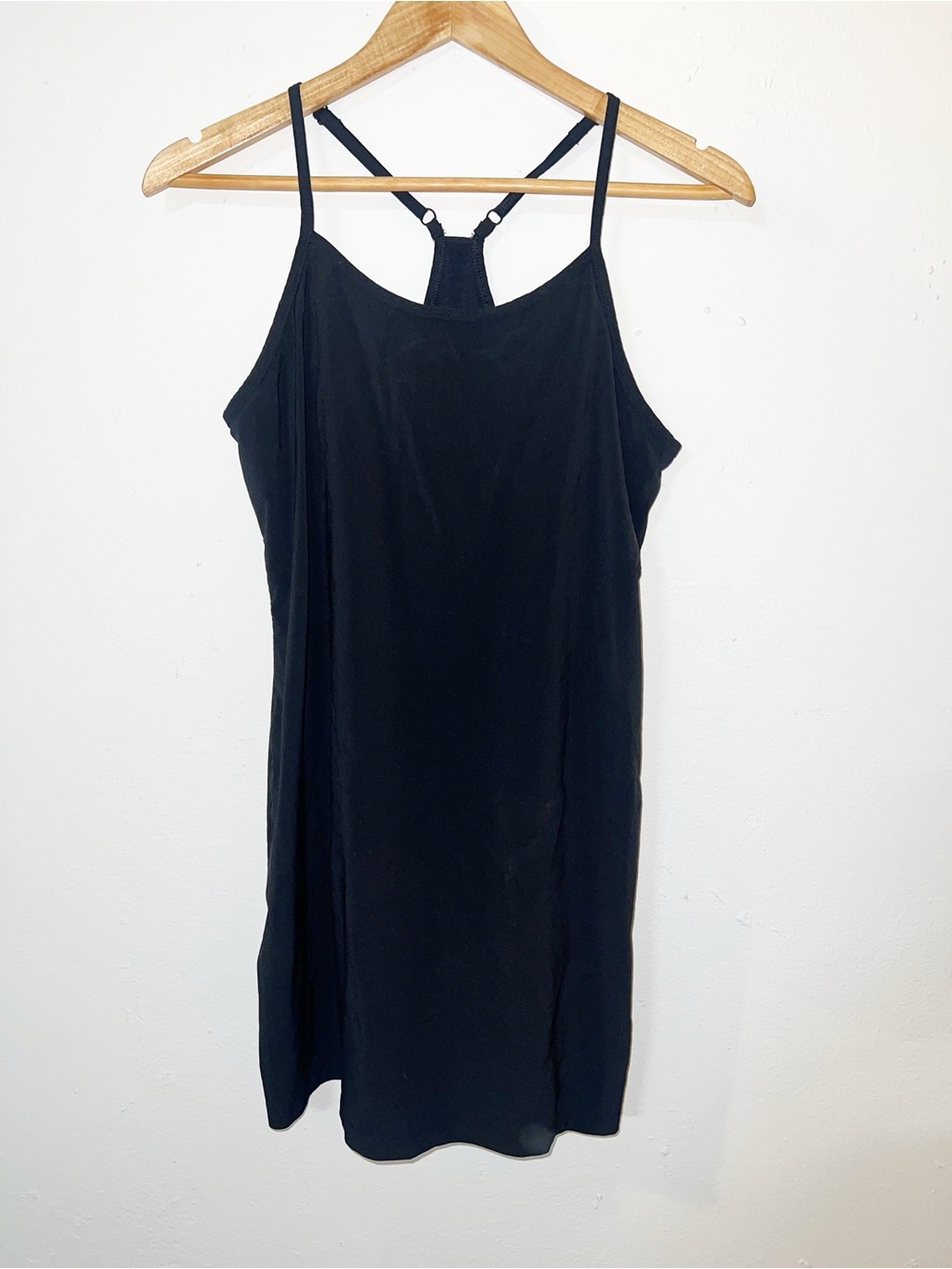 all in motion Black Racerback Workout Minj Dress with built in shorts